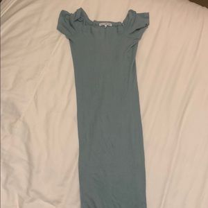 James Perse Bodycon Dress in Blue